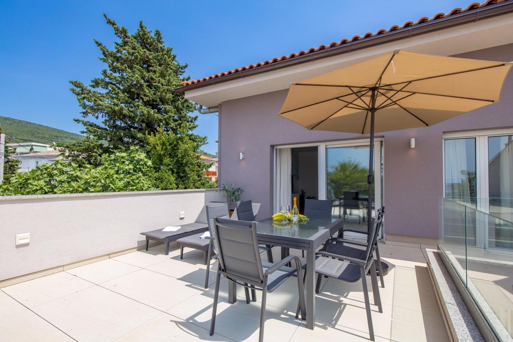 Villa Mar Selce Exterior foto